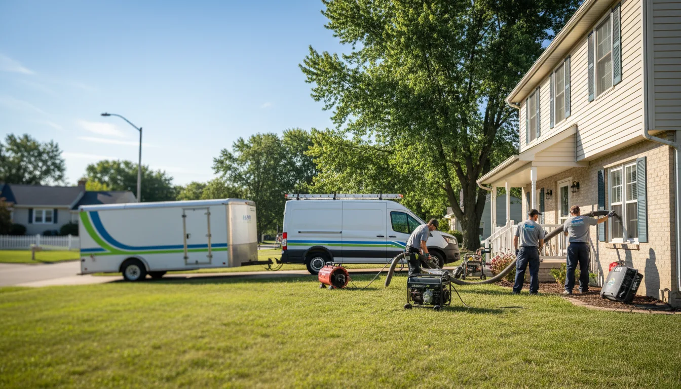 Flooded Basement Restoration And Cleanup With Repair in Baudette, MN near me